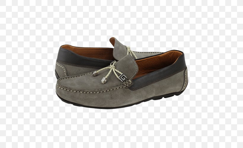 Suede Slip-on Shoe Walking, PNG, 500x500px, Suede, Beige, Brown, Footwear, Leather Download Free