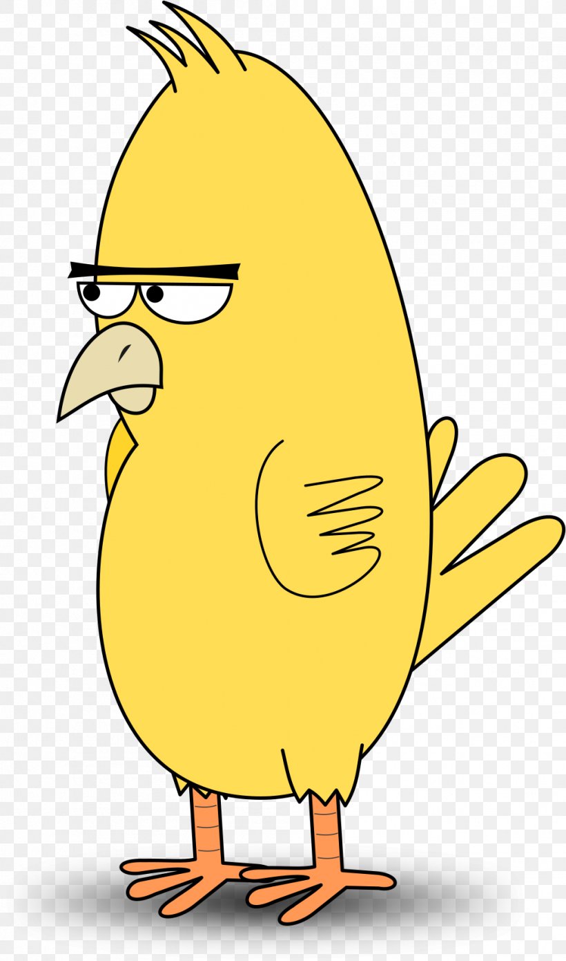Beak Cartoon Yellow Bird Chicken, PNG, 1002x1699px, Beak, Bird, Cartoon, Chicken, Yellow Download Free