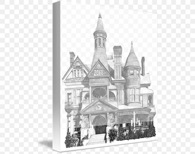 Drawing Victorian House Gothic Revival Architecture Victorian Architecture, PNG, 518x650px, Drawing, Arch, Architectural Drawing, Architecture, Art Download Free