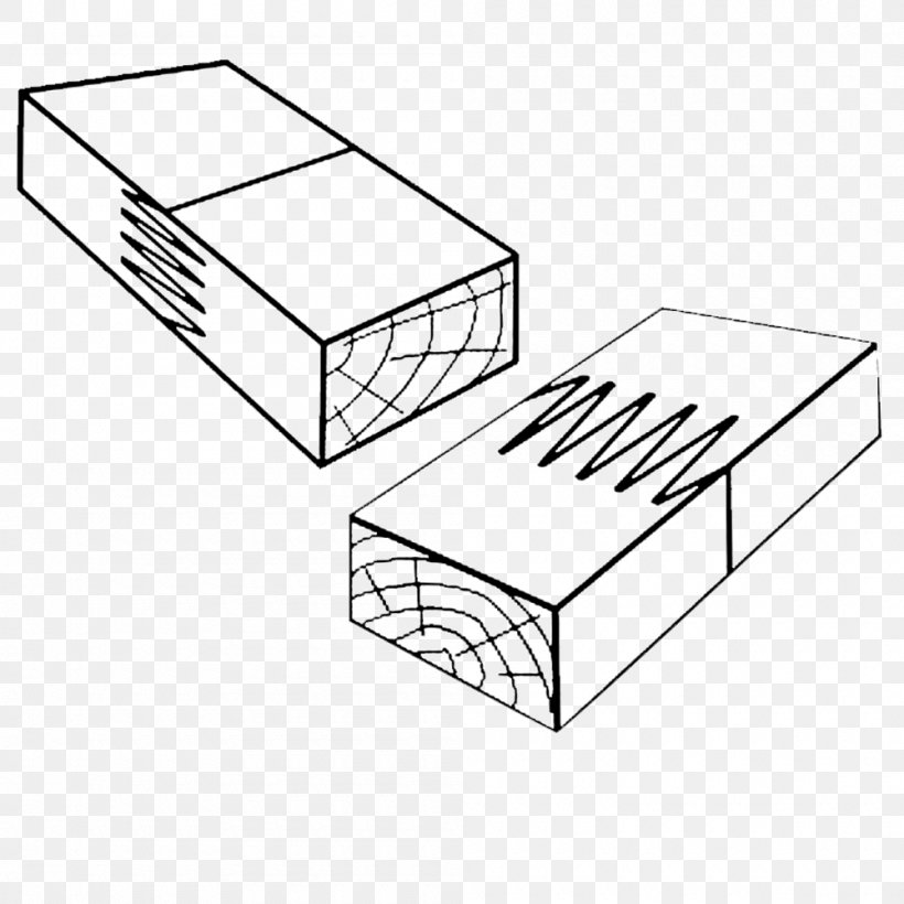 Furniture Finger Joint Woodworking Workbench, PNG, 1000x1000px, Furniture, Area, Black And White, Drawing, Finger Joint Download Free