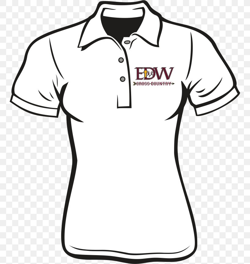 T-shirt Polo Shirt Collar Uniform Sleeve, PNG, 757x864px, Tshirt, Animal, Area, Black, Black And White Download Free