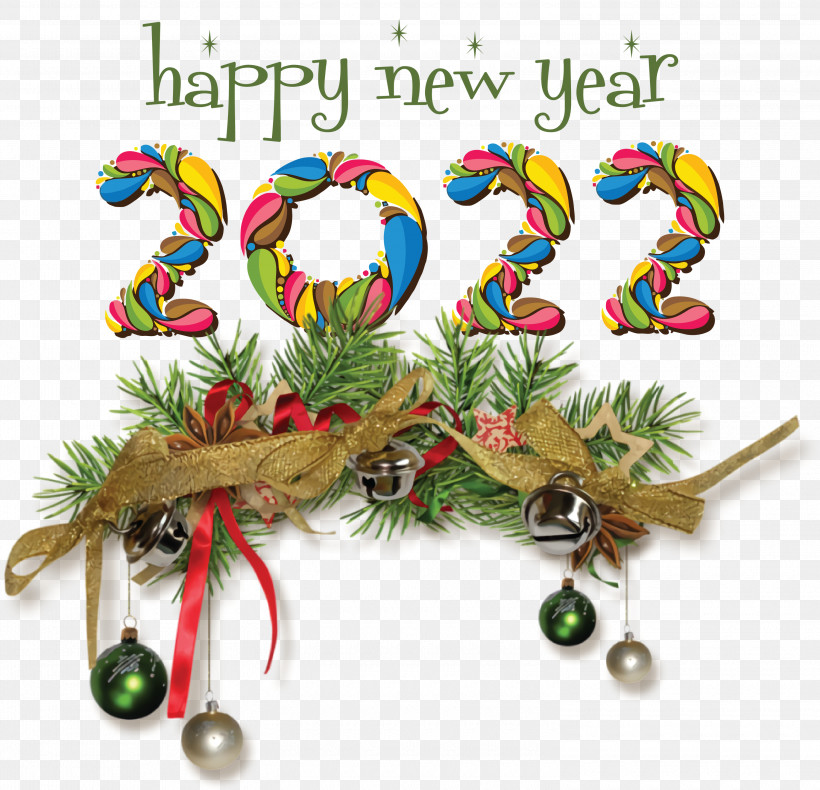 2022 Happy New Year 2022 Happy New Year, PNG, 3000x2892px, Happy New Year, Bauble, Christmas Day, Christmas Ornament M, Holiday Download Free