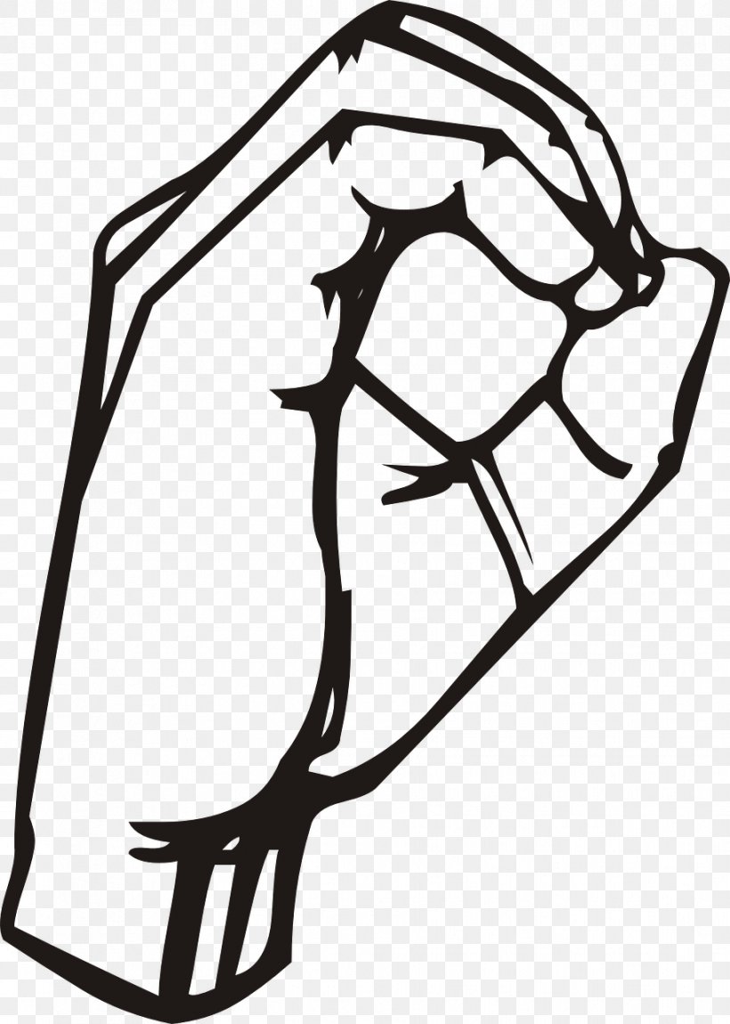 American Sign Language Clip Art, PNG, 912x1280px, Sign Language, American Sign Language, Area, Artwork, Black And White Download Free