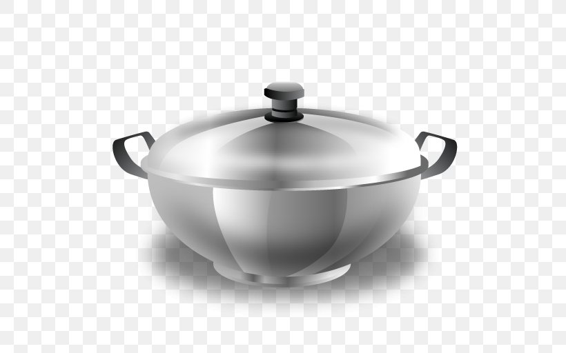 Kitchen Tableware Stock Pot Icon, PNG, 512x512px, Kitchen, Apple Icon Image Format, Black And White, Bowl, Cookware Accessory Download Free