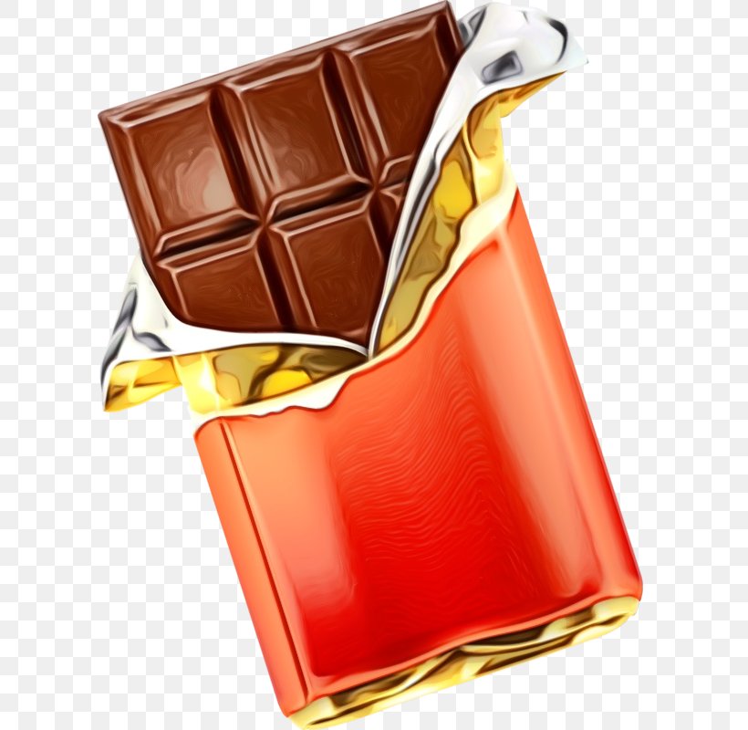 Chocolate Bar, PNG, 605x800px, Watercolor, Chocolate, Chocolate Bar, Paint, Wallet Download Free