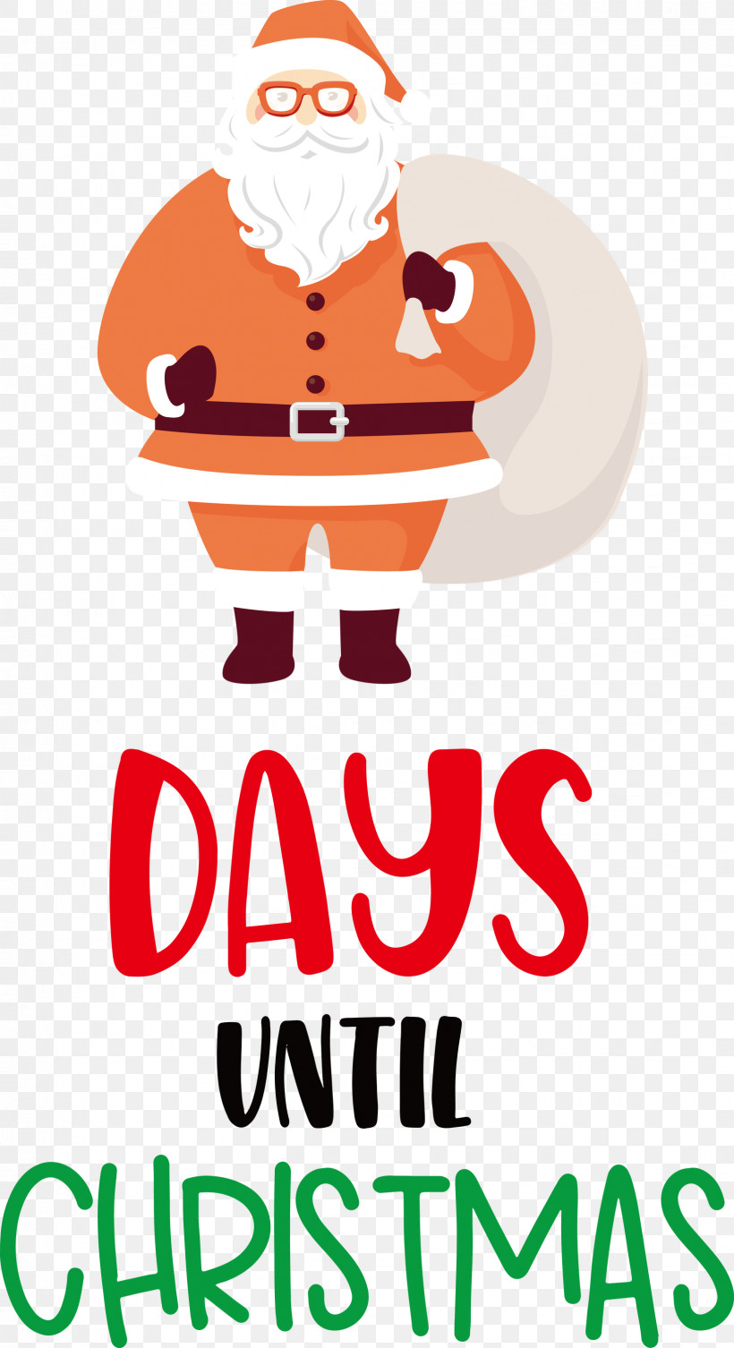 Days Until Christmas Christmas Santa Claus, PNG, 1632x2999px, Days Until Christmas, Behavior, Christmas, Christmas Day, Line Download Free