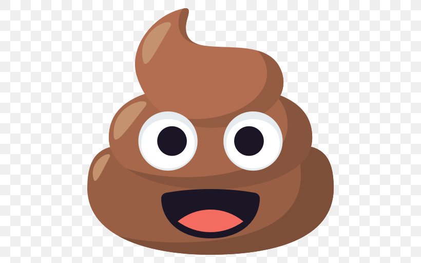 Pile Of Poo Emoji Emojipedia Emoji Domain Sticker, PNG, 512x512px, Emoji, Carnivoran, Cartoon, Conversation, Dog Like Mammal Download Free