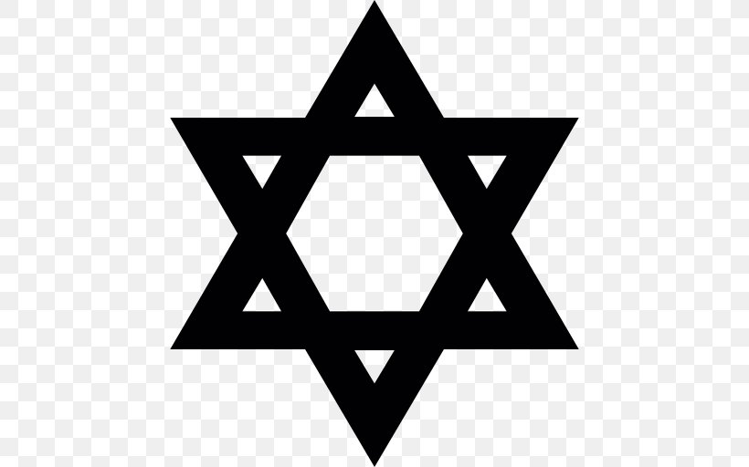 Star Of David Jewish People New Jersey Antisemitism Funeral Home, PNG, 512x512px, Star Of David, Antisemitism, Area, Black And White, Brand Download Free