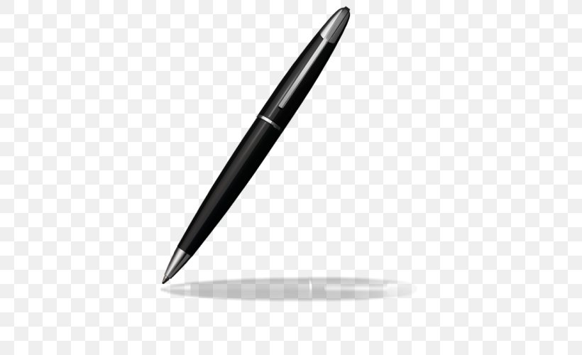 Surface Pen Microsoft Office Surface Pro, PNG, 500x500px, Surface, Ball Pen, Ballpoint Pen, Black And White, Microsoft Download Free