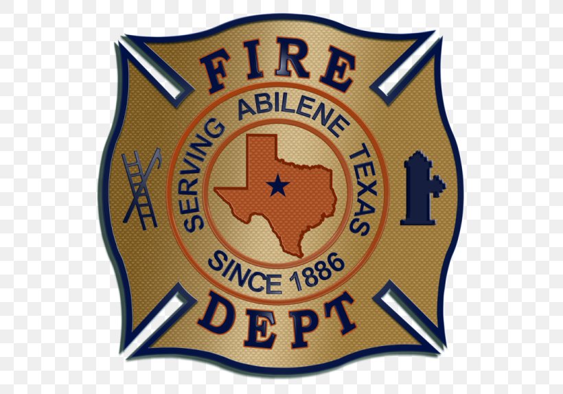 Abilene Fire Station 1 Badge Emblem Organization Logo, PNG, 574x574px, Badge, Abilene, Brand, Emblem, Fire Download Free