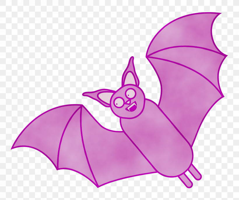 Cartoon Pollinator Pink M Bat-m, PNG, 2500x2095px, Halloween, Batm, Cartoon, Paint, Pink M Download Free