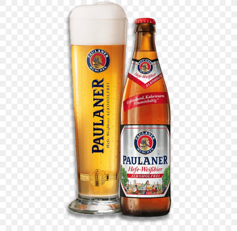 Wheat Beer Paulaner Brewery Non-alcoholic Drink Low-alcohol Beer, PNG, 400x800px, Beer, Alcoholic Beverage, Alcoholic Beverages, Beer Bottle, Beer Cocktail Download Free