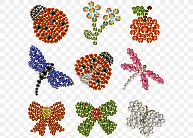 Bead Butterfly, PNG, 600x587px, Bead, Art, Body Jewelry, Butterfly, Diamond Download Free