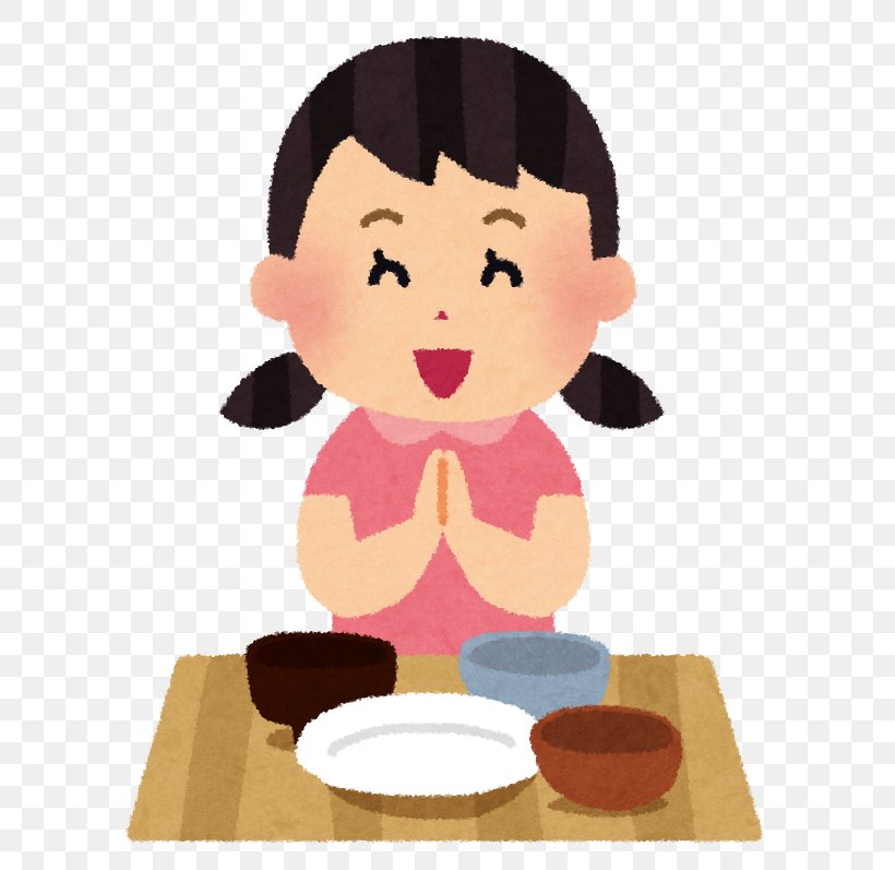 いただきます Comportamentul Social în Japonia Meal Shokuiku Eating, PNG, 677x797px, Meal, Cartoon, Cheek, Child, Cooked Rice Download Free