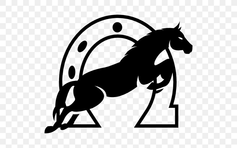 Horseshoe Logo Clip Art, PNG, 512x512px, Horse, Artwork, Black And White, Bridle, Colt Download Free