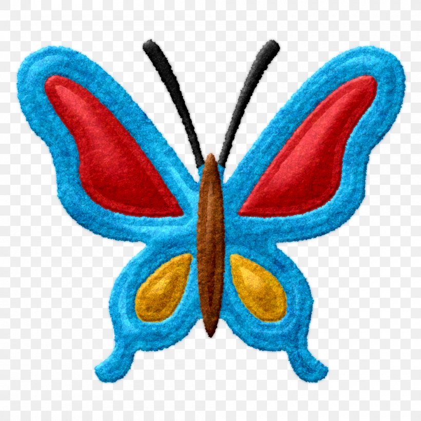 Butterfly Infant Felt Moth Insect, PNG, 1000x1000px, Butterfly, Animal, Animal Figure, Bib, Capricho Download Free