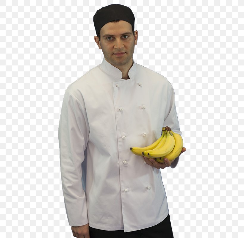 Chef's Uniform Dress Shirt T-shirt, PNG, 446x800px, Dress Shirt, Button, Chef, Clothing, Cook Download Free