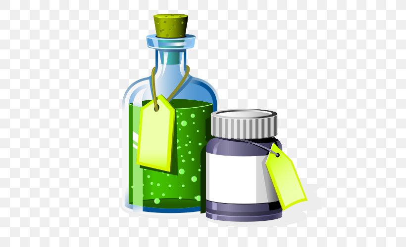 Chemistry Laboratory Experiment Illustration, PNG, 500x500px, Chemistry, Biochemistry, Bottle, Chemical Element, Chemical Substance Download Free