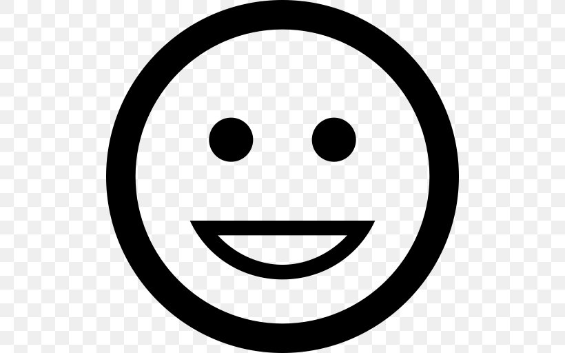 Emoticon Smiley Wink, PNG, 512x512px, Emoticon, Black And White, Emotes, Emotion, Face Download Free