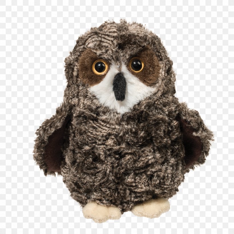 Northern Saw-whet Owl Stuffed Animals & Cuddly Toys Great Horned Owl, PNG, 1000x1000px, Watercolor, Cartoon, Flower, Frame, Heart Download Free