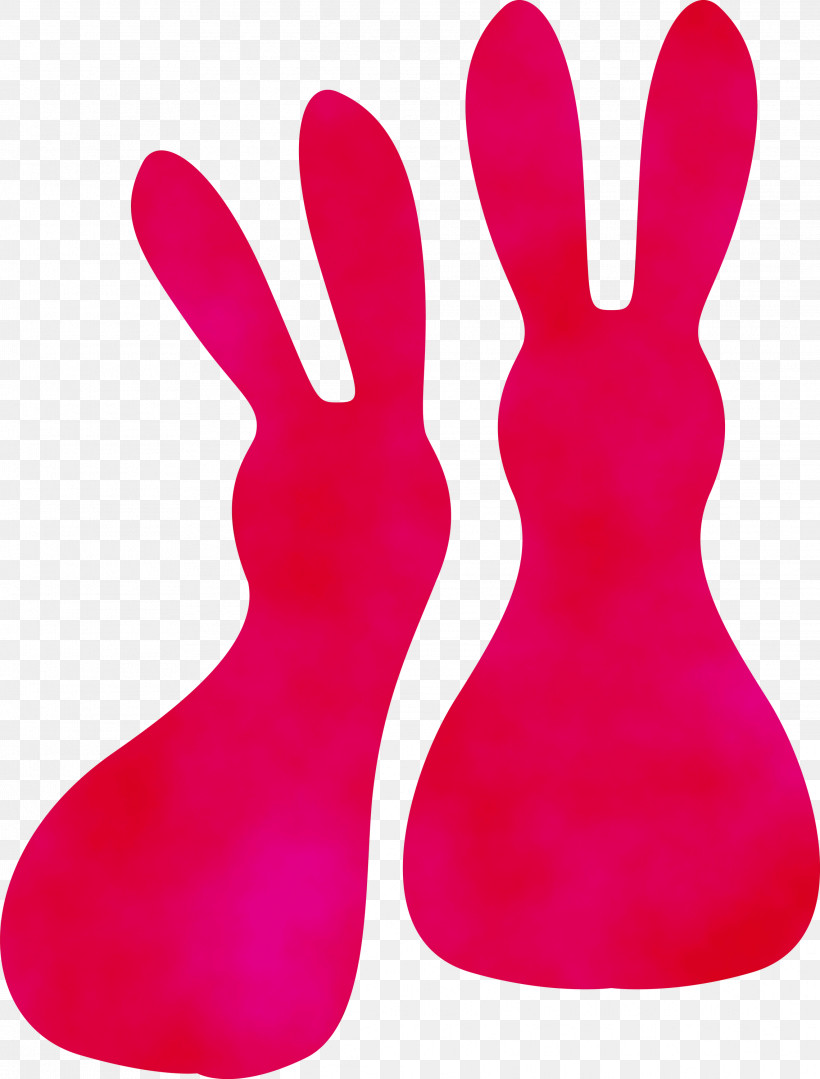 Rabbit Red, PNG, 2279x3000px, Cartoon Rabbit, Cute Rabbit, Paint, Rabbit, Red Download Free