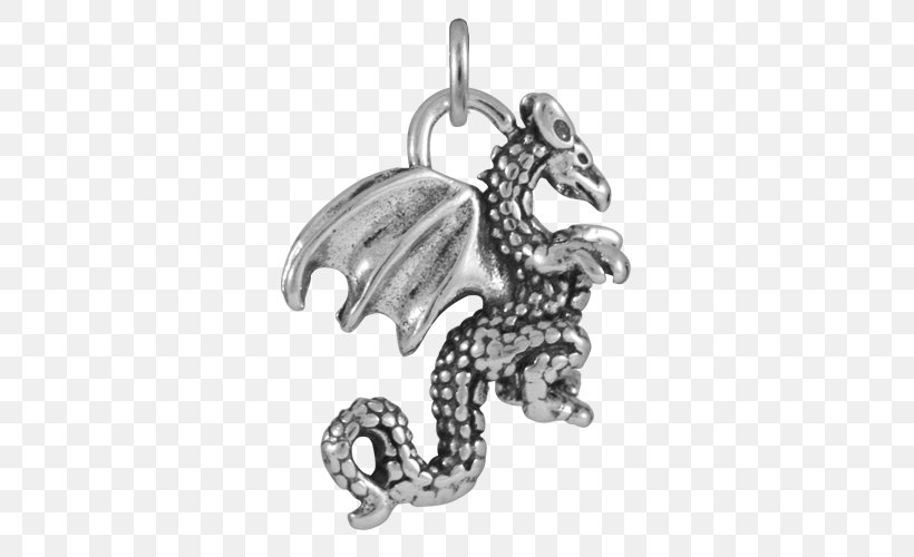 Charms & Pendants Charm Bracelet Earring Dragon Wales, PNG, 500x500px, Charms Pendants, Black And White, Body Jewelry, Bracelet, Charm Bracelet Download Free