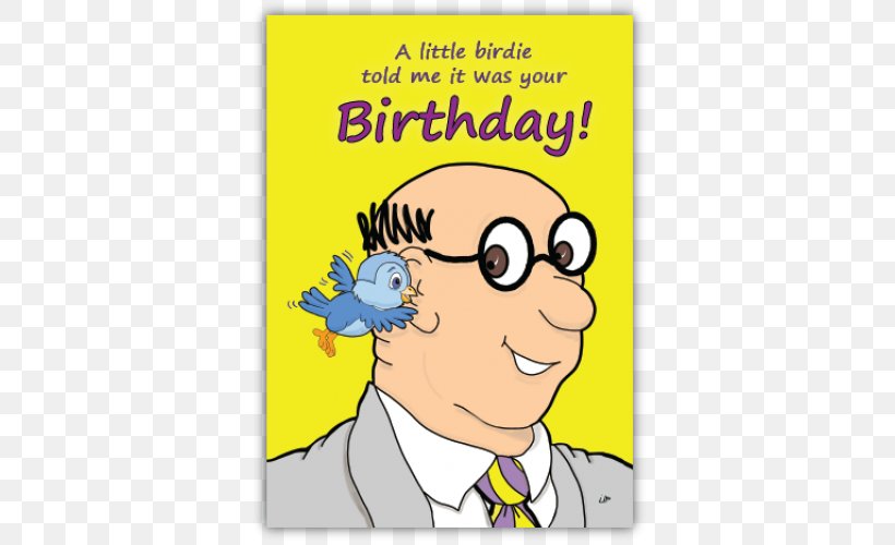 Greeting & Note Cards Birthday Holiday Uncle Pokey, PNG, 500x500px, Greeting Note Cards, Area, Birthday, Cartoon, Emotion Download Free