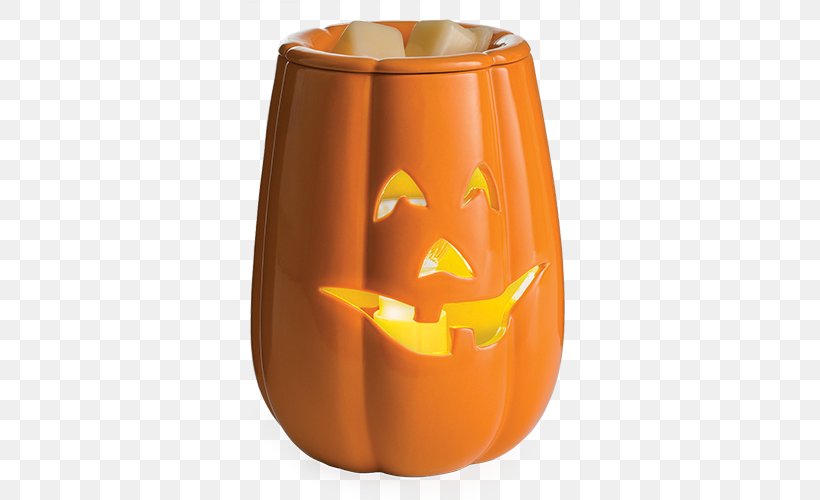 Candle & Oil Warmers Jack-o'-lantern Wax Melter, PNG, 500x500px, Candle Oil Warmers, Aroma Compound, Candle, Flame, Halloween Download Free