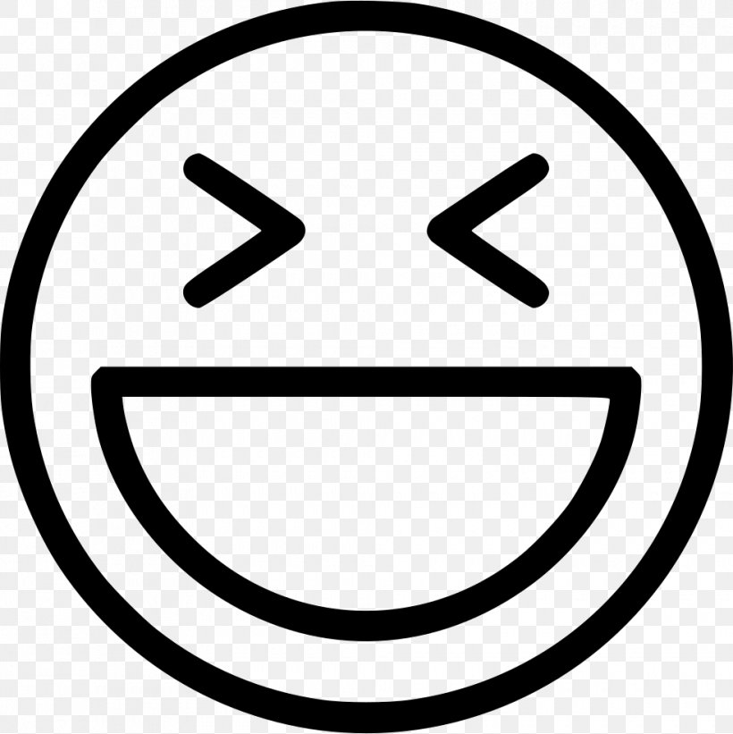 Emoticon Humour, PNG, 980x982px, Emoticon, Area, Avatar, Black And White, Facial Expression Download Free