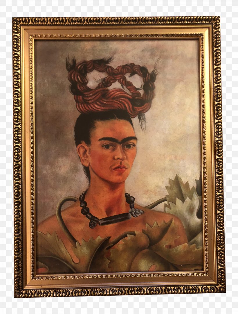 Diego Rivera Self Portrait With Braid Self-Portrait With Thorn Necklace And Hummingbird Self-Portrait With Cropped Hair Frida Kahlo Museum, PNG, 3114x4104px, Diego Rivera, Art, Art Museum, Artist, Artwork Download Free
