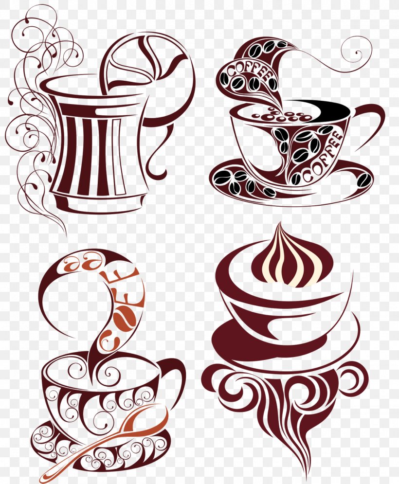Coffee Cup Cafe Mug, PNG, 1318x1600px, Coffee, Artwork, Black And White, Cafe, Coffee Cup Download Free