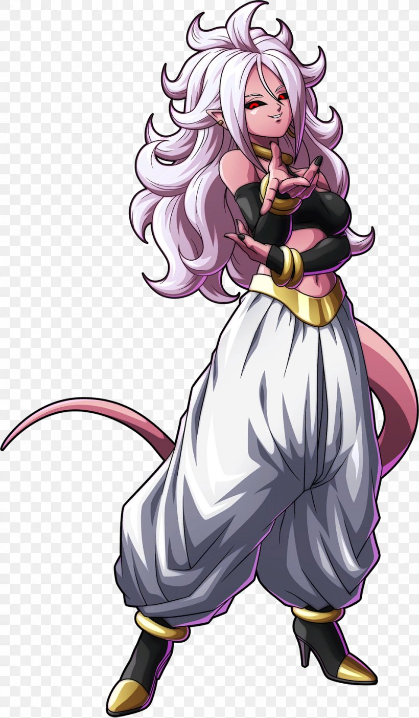 Dragon Ball FighterZ Majin Buu Dragon Ball Z: Ultimate Tenkaichi Goku Androide Número 21, PNG, 952x1628px, Watercolor, Cartoon, Flower, Frame, Heart Download Free