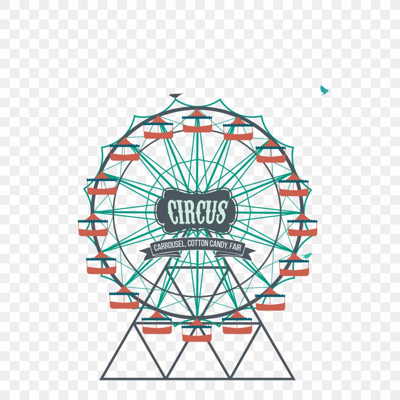 Ferris Wheel Amusement Park Clip Art, PNG, 2083x2083px, Ferris Wheel, Amusement Park, Area, Carousel, Circus Download Free