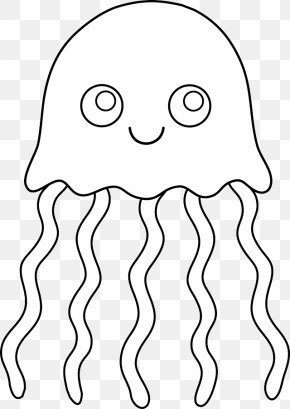 Animated Jellyfish Coloring Pages - Coloring and Drawing