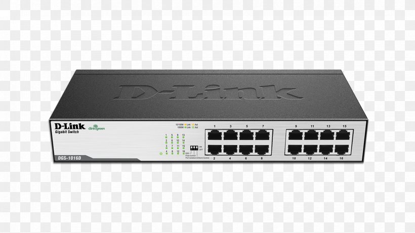 Gigabit Ethernet D-Link Network Switch Energy-Efficient Ethernet, PNG, 1664x936px, Gigabit Ethernet, Audio Receiver, Backbone Network, Bandwidth, Computer Network Download Free