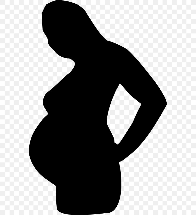 Pregnancy Silhouette Woman Clip Art, PNG, 577x900px, Pregnancy, Black And White, Child, Finger, Free Content Download Free