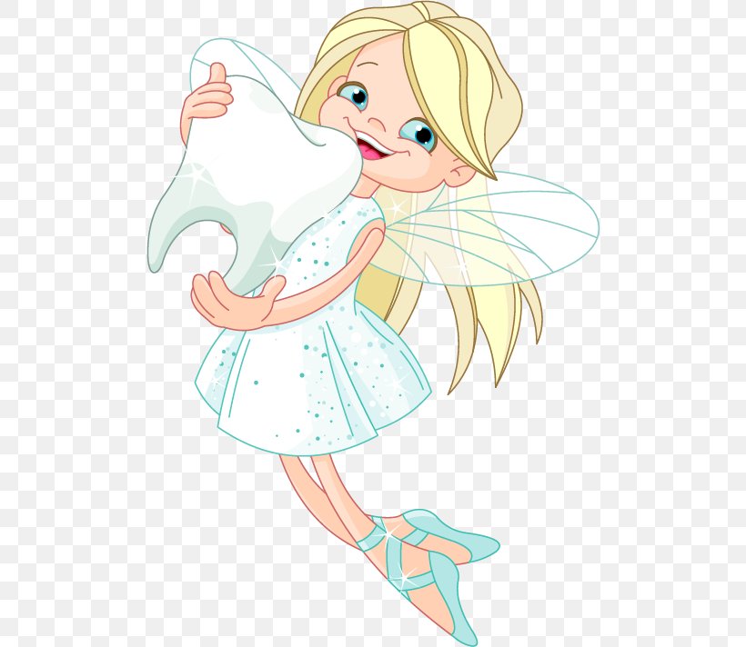 Tooth Fairy Clip Art, PNG, 498x712px, Watercolor, Cartoon, Flower, Frame, Heart Download Free