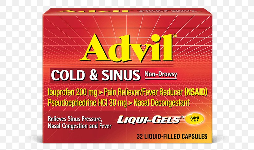 Ibuprofen Common Cold Pseudoephedrine Sinus Infection, PNG, 812x484px, Ibuprofen, Acetaminophen, Ache, Advil, Brand Download Free
