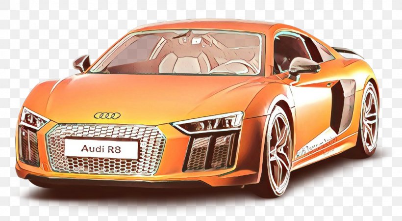 Land Vehicle Vehicle Car Automotive Design Audi, PNG, 1024x563px, Cartoon, Audi, Audi R8, Automotive Design, Car Download Free
