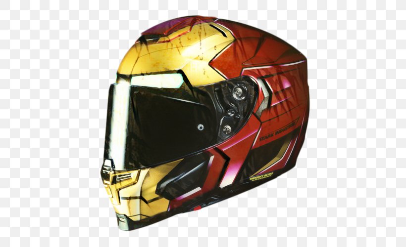 Motorcycle Helmets HJC IS-17 Marvel Iron Man Full Face Street Helmet HJC Corp. LeatherUp.com, PNG, 500x500px, Motorcycle Helmets, Clothing, Fictional Character, Full Face, Headgear Download Free