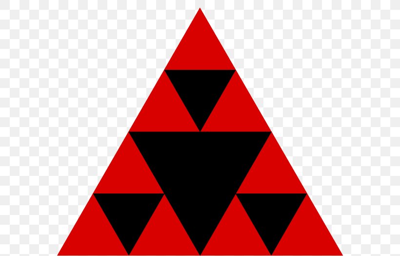 Sierpinski Triangle Mathematics Fractal, PNG, 586x524px, Sierpinski Triangle, Area, Computer Keyboard, Diaporama, Diapositive Download Free