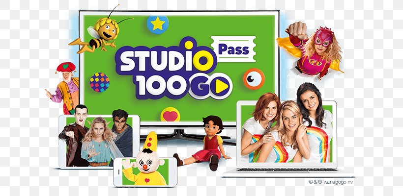 Studio 100 TV Television Proximus Group, PNG, 640x400px, Studio 100, Advertising, Brand, Entertainment, Games Download Free