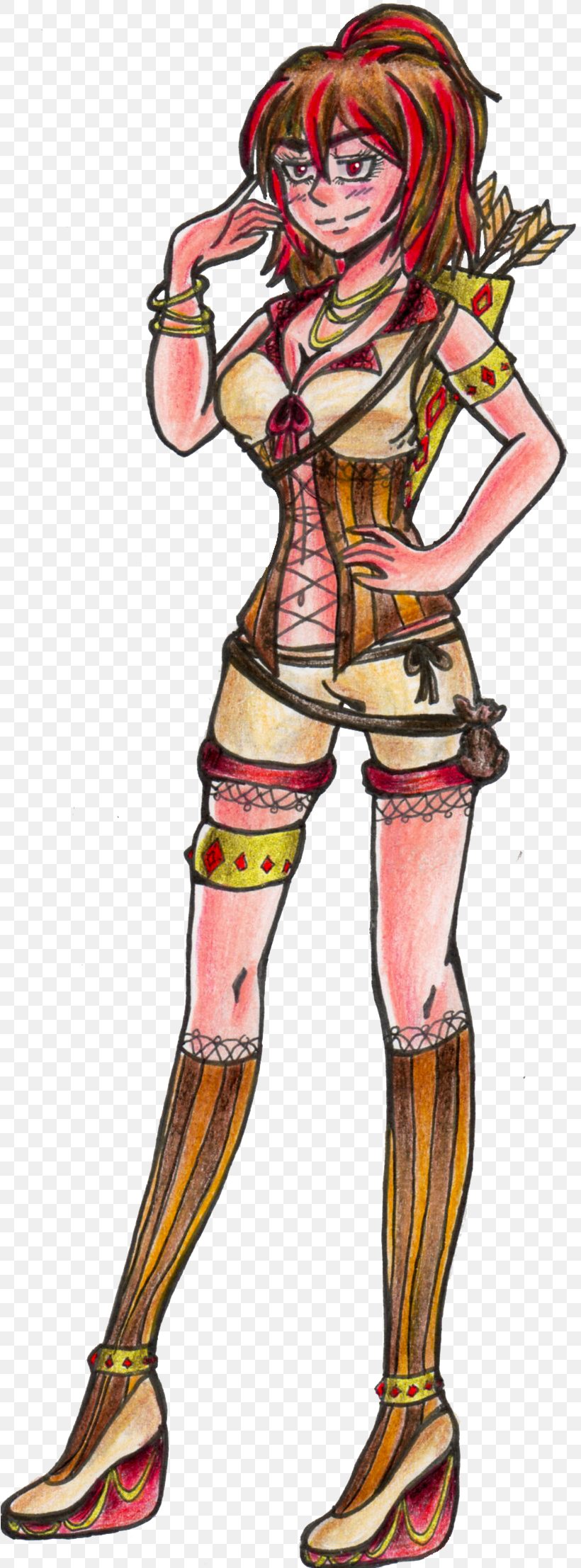 Drawing Steampunk Clothing Fiction, PNG, 818x2214px, Watercolor, Cartoon, Flower, Frame, Heart Download Free