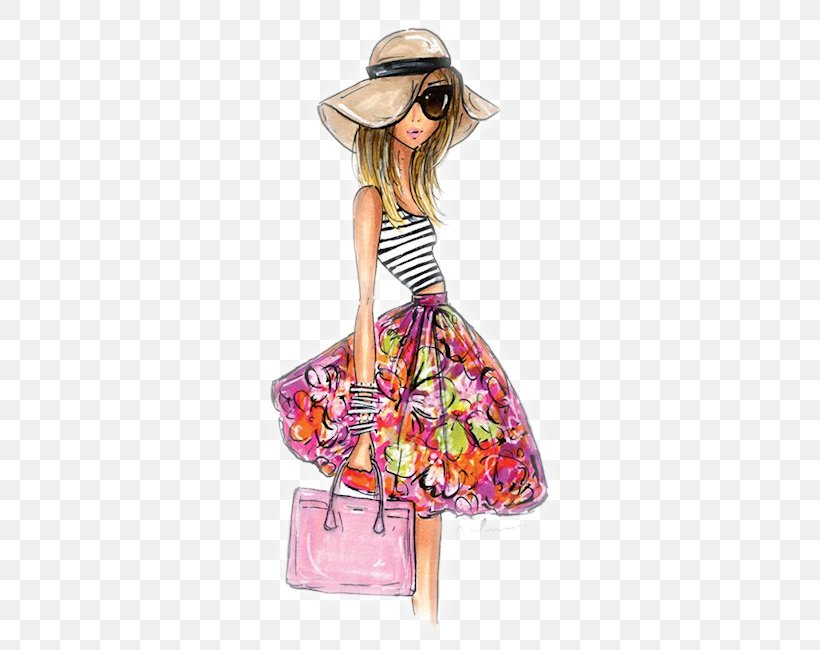 Fashion Illustration Drawing Floral Design, PNG, 439x650px, Fashion Illustration, Art, Artist, Barbie, Clothing Download Free