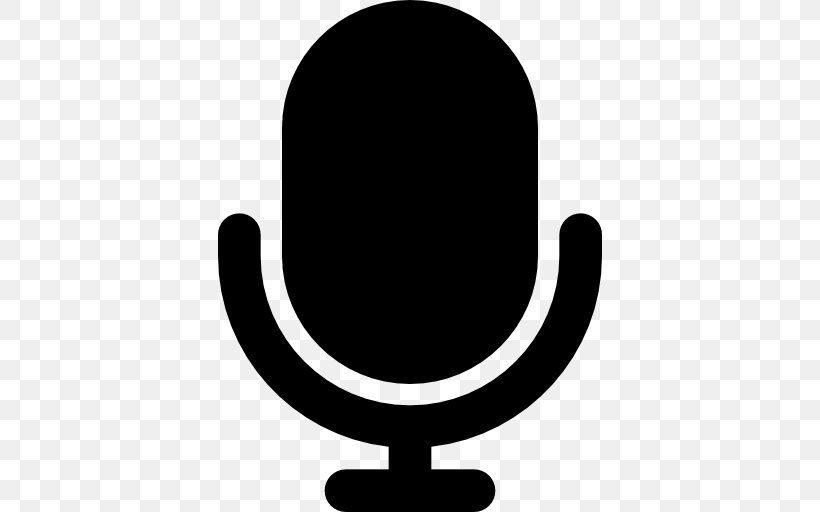 Microphone Radio Sound Recording And Reproduction, PNG, 512x512px, Microphone, Audio, Black And White, Logo, Radio Download Free