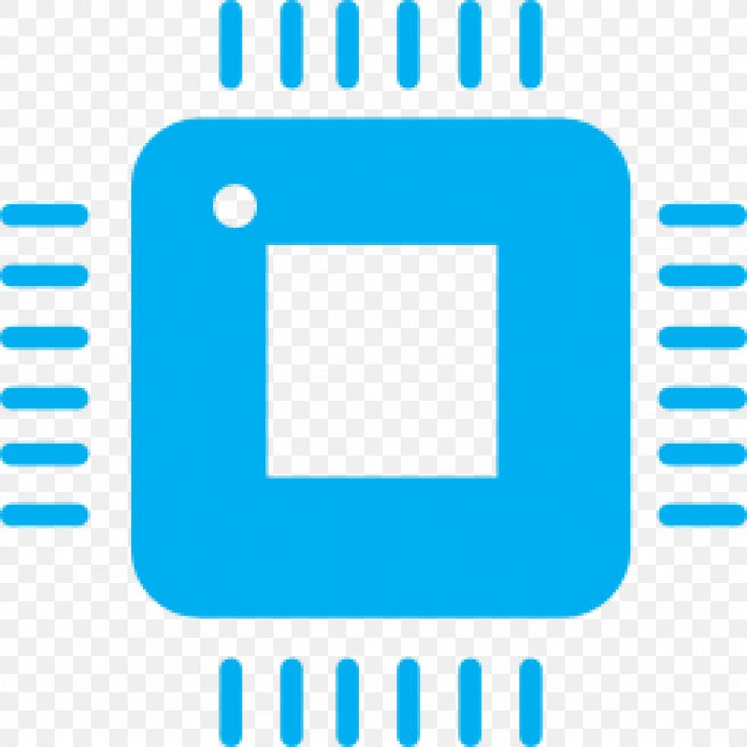 Microprocessor Central Processing Unit Integrated Circuits & Chips, PNG, 1024x1024px, Microprocessor, Area, Blue, Brand, Central Processing Unit Download Free