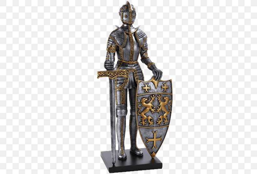 Middle Ages Plate Armour Knight Components Of Medieval Armour, PNG, 555x555px, Middle Ages, Armour, Bronze, Bronze Sculpture, Cavalry Download Free