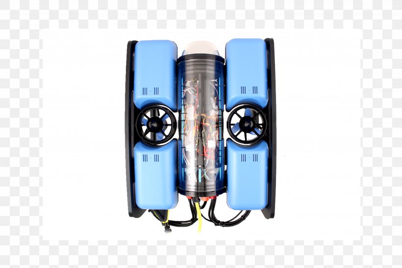 Remotely Operated Underwater Vehicle Blue Robotics Inc. Autonomous Underwater Vehicle Underwater Robotics, PNG, 2272x1514px, Blue Robotics Inc, Autonomous Underwater Vehicle, Camera, Computer Software, Cylinder Download Free