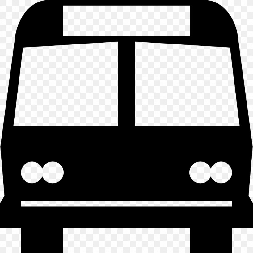 Airport Bus Clip Art School Bus Public Transport Bus Service, PNG, 980x980px, Bus, Airport Bus, Area, Black, Black And White Download Free