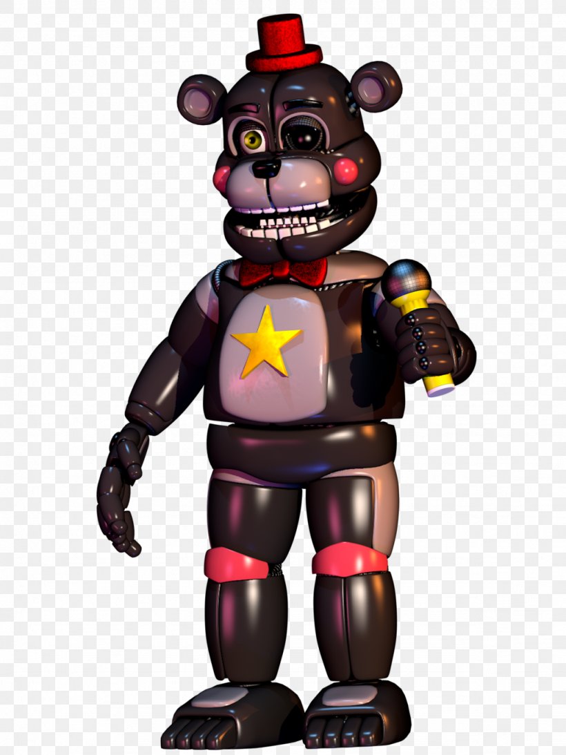 Five Nights At Freddy's Image Robot Photography Digital Art, PNG, 1024x1365px, 2018, Five Nights At Freddys, Action Figure, Action Toy Figures, Art Download Free